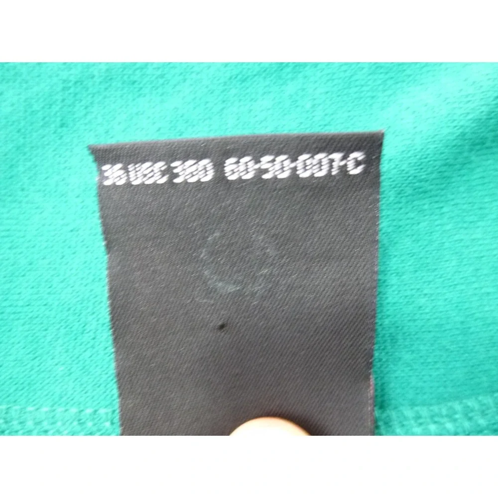 Vtg JC Penny USA Olympic 1/4 Zip Pullover Men's Medium Green Fleece Sweater 90's - Picture 10 of 11